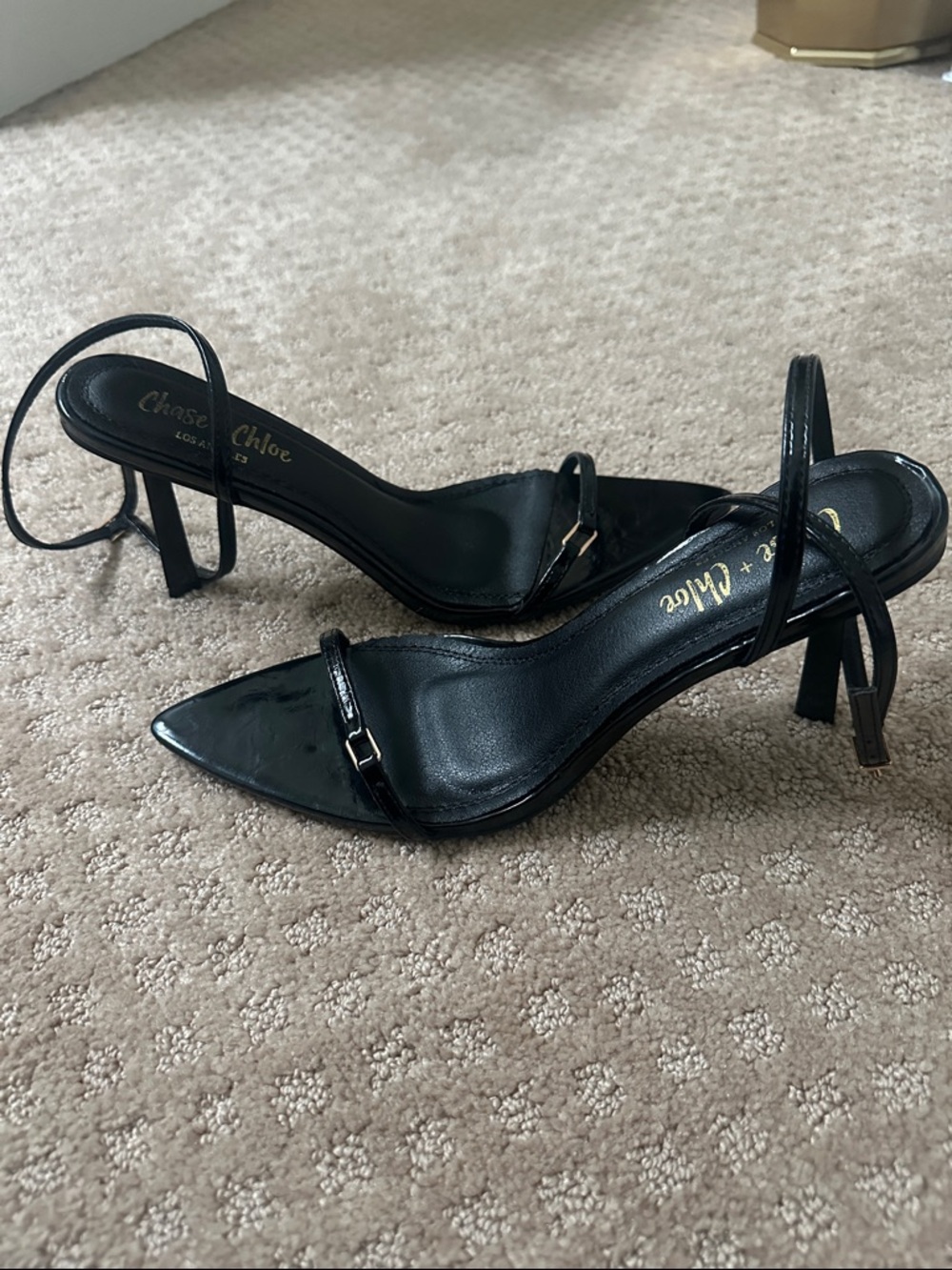 Black heels
